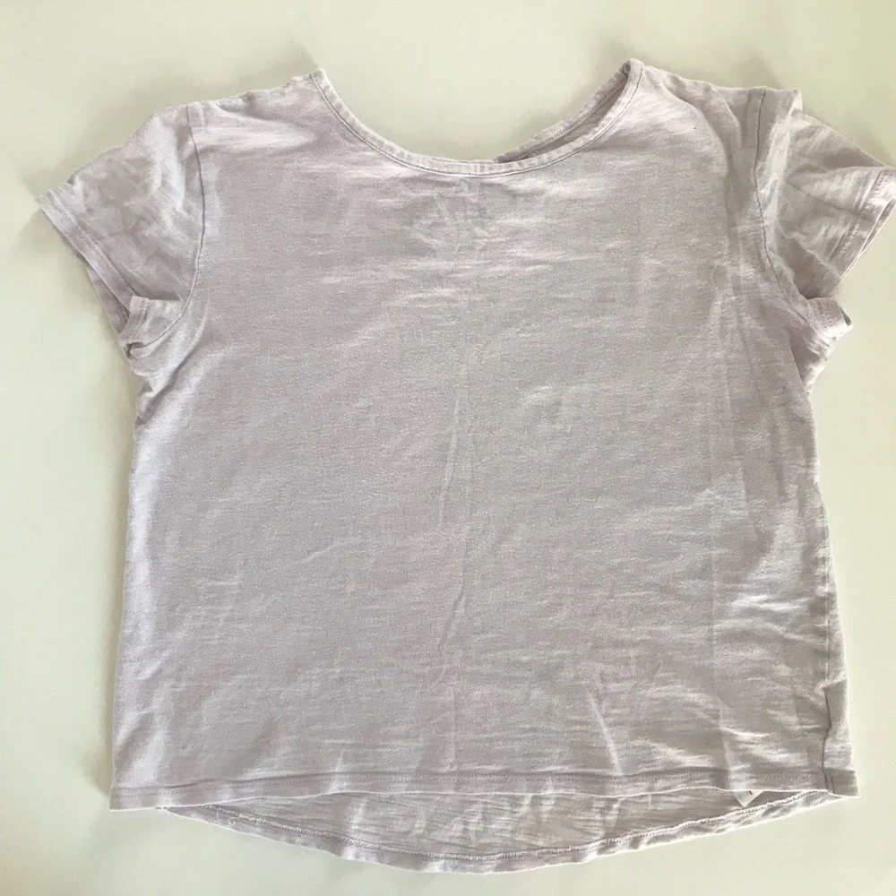 Girls Gap Lavender Short Sleeve Tee Size Kids L